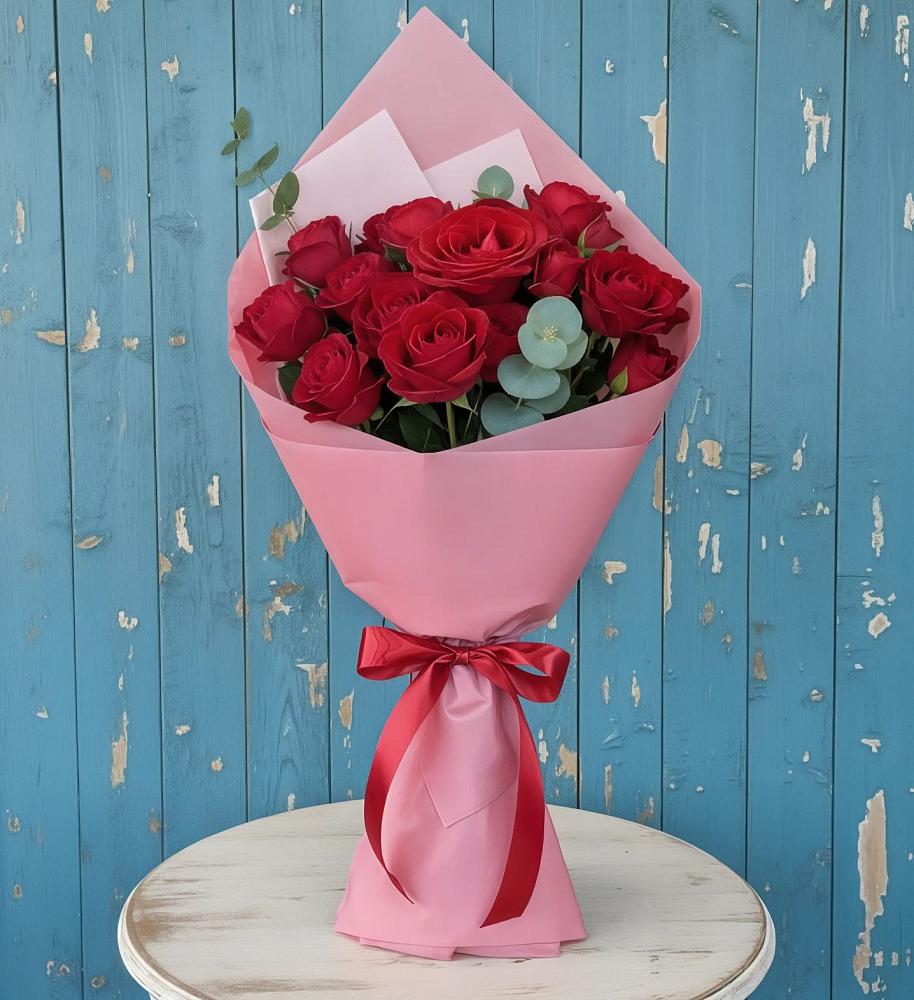 Букет цветов из: Розы в Посёлок Гжельского кирпичного завода