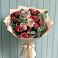 Букет цветов из: Гвоздики и Розы в Посёлок Гжельского кирпичного завода