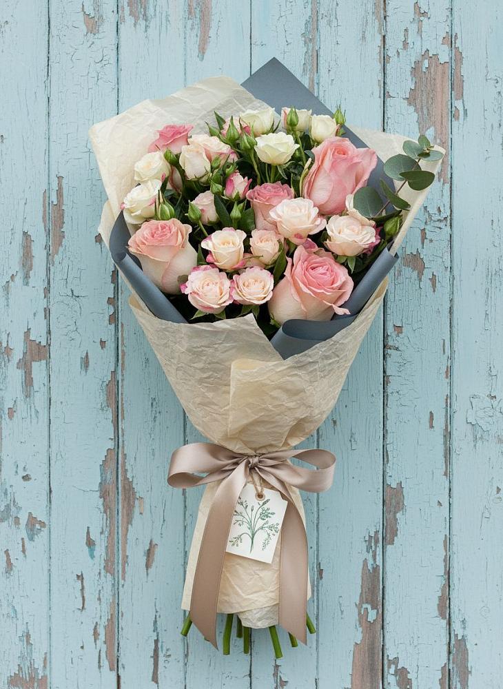 Букет цветов из: Розы в Посёлок Гжельского кирпичного завода