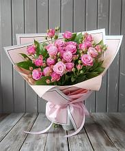 Букет Розовый кустик #REPLACE_PRED# Посёлок Гжельского кирпичного завода