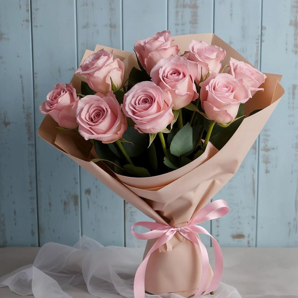 Букет цветов из: Розы в Посёлок Гжельского кирпичного завода