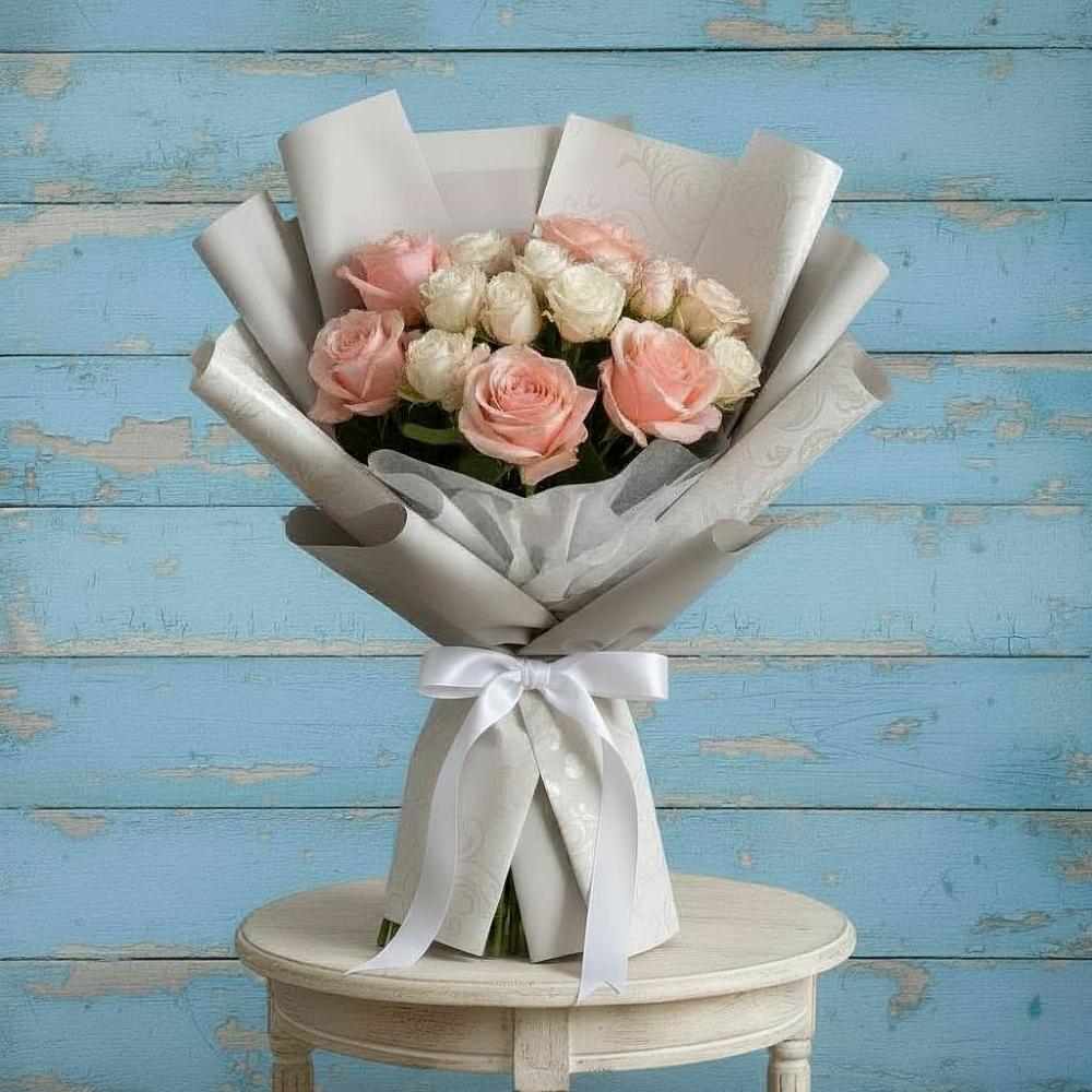 Букет цветов из: Розы в Посёлок Гжельского кирпичного завода