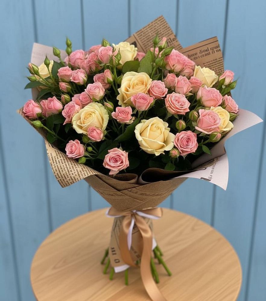 Букет цветов из: Розы в Посёлок Гжельского кирпичного завода