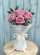 Букет цветов из:  Розы #REPLACE_PRED# Посёлок Гжельского кирпичного завода