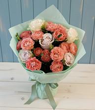 Букет цветов из:  Розы в Посёлок Гжельского кирпичного завода