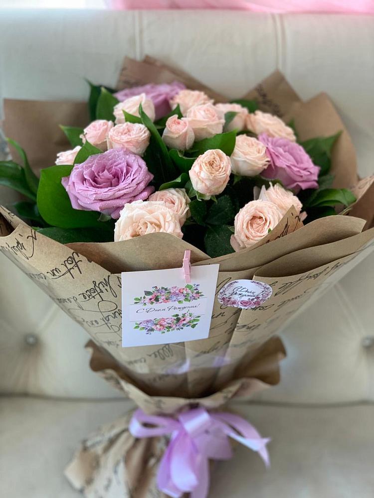 Букет цветов из: Розы в Посёлок Гжельского кирпичного завода