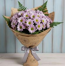 Букет цветов из:  Хризантемы в Посёлок Гжельского кирпичного завода