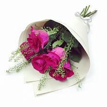 Букет цветов из:  Розы в Посёлок Гжельского кирпичного завода