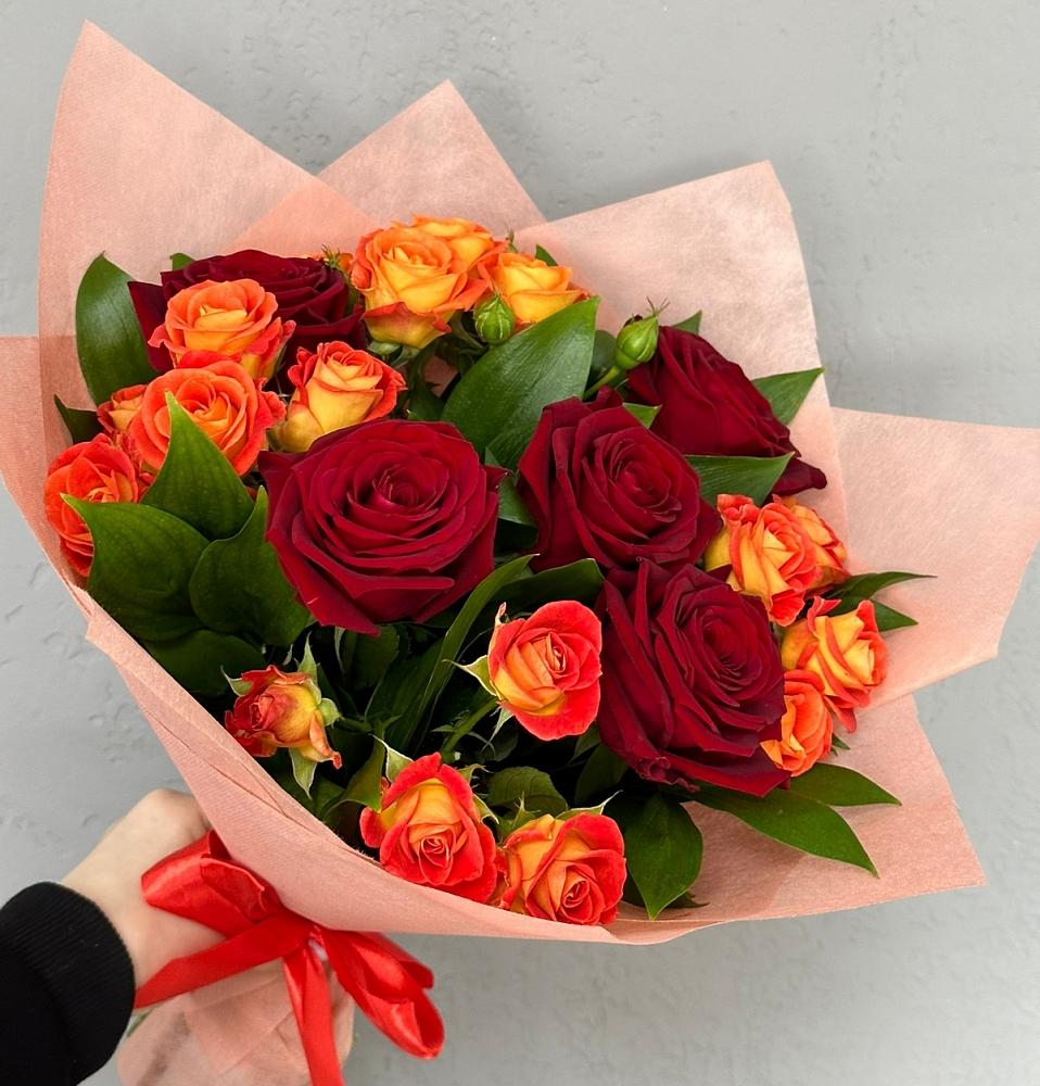 Букет Любовь и восторг в Посёлок Гжельского кирпичного завода