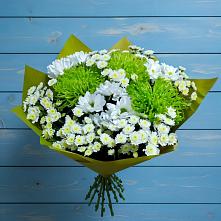 Букет цветов из:  Хризантемы в Посёлок Гжельского кирпичного завода