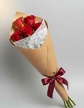 Букет цветов из:  Розы в Посёлок Гжельского кирпичного завода