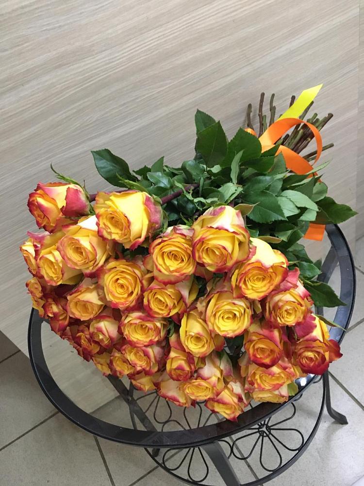 Букет Желтые розы в Посёлок Гжельского кирпичного завода