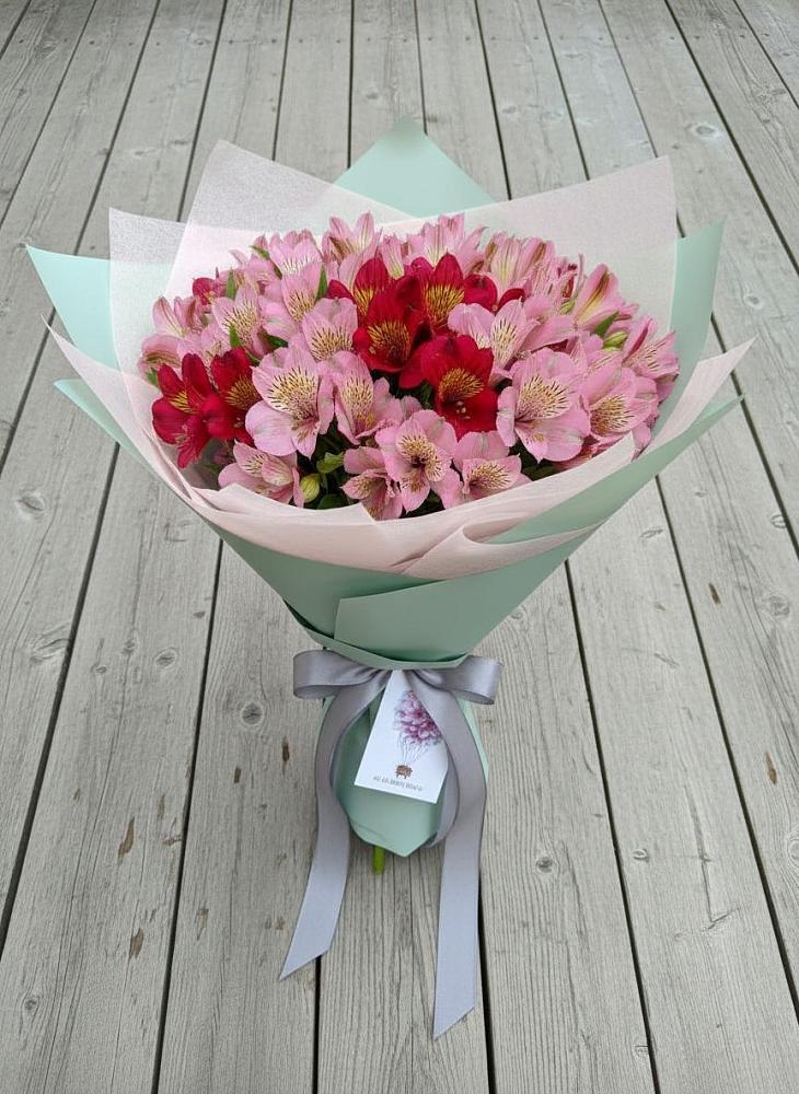Букет цветов из: Альстромерии в Посёлок Гжельского кирпичного завода