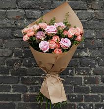 Букет цветов из:  Розы в Посёлок Гжельского кирпичного завода