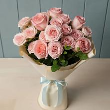 Букет Розовый шарм в Посёлок Гжельского кирпичного завода