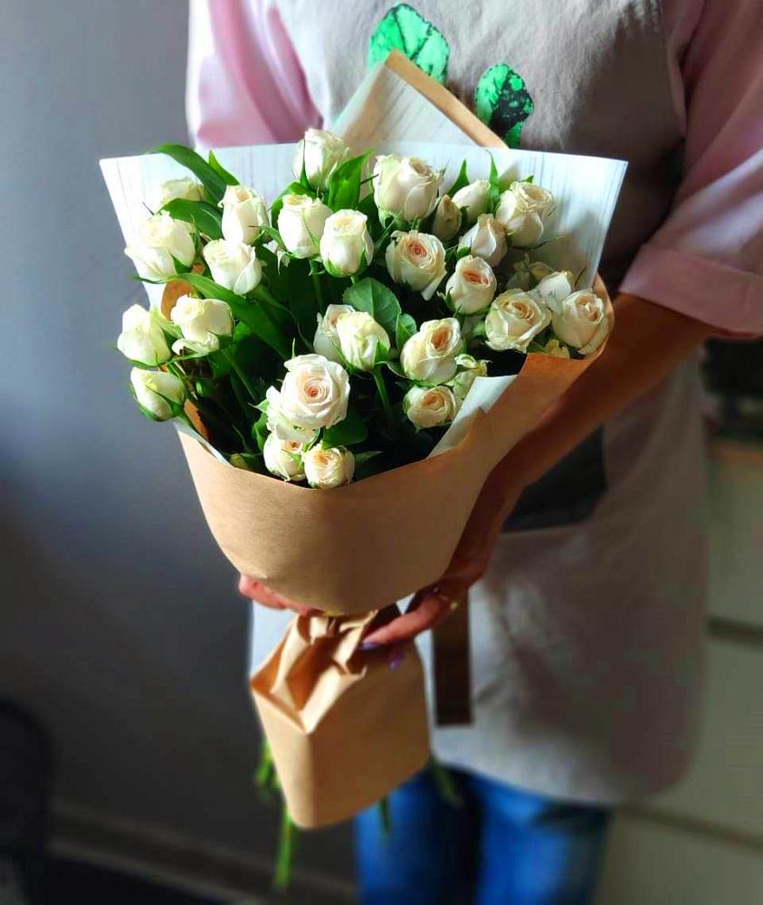 Букет цветов из: Розы в Посёлок Гжельского кирпичного завода