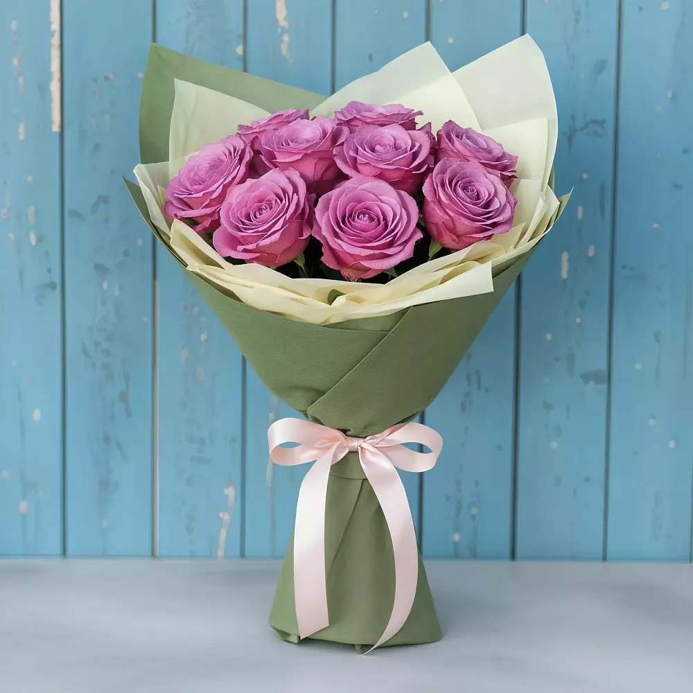 Букет Розы Фёрст Леди в Посёлок Гжельского кирпичного завода