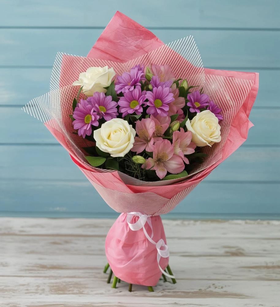 Букет цветов из: Герберы в Посёлок Гжельского кирпичного завода