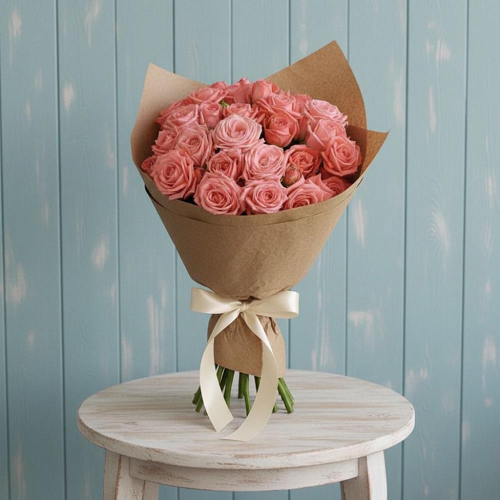 Букет цветов из: Розы в Посёлок Гжельского кирпичного завода