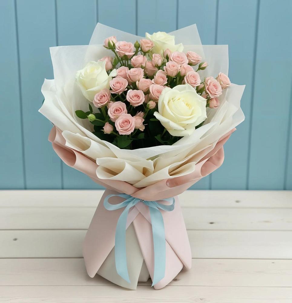 Букет цветов из: Розы в Посёлок Гжельского кирпичного завода