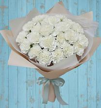 Букет цветов из:  Гвоздики в Посёлок Гжельского кирпичного завода