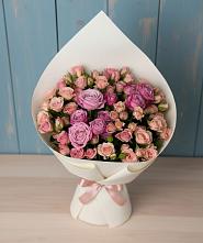 Букет цветов из:  Розы #REPLACE_PRED# Посёлок Гжельского кирпичного завода