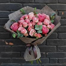 Букет цветов из:  Розы в Посёлок Гжельского кирпичного завода