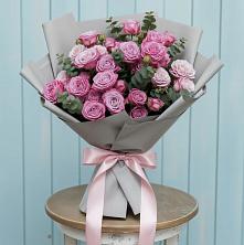 Букет цветов из:  Розы в Посёлок Гжельского кирпичного завода